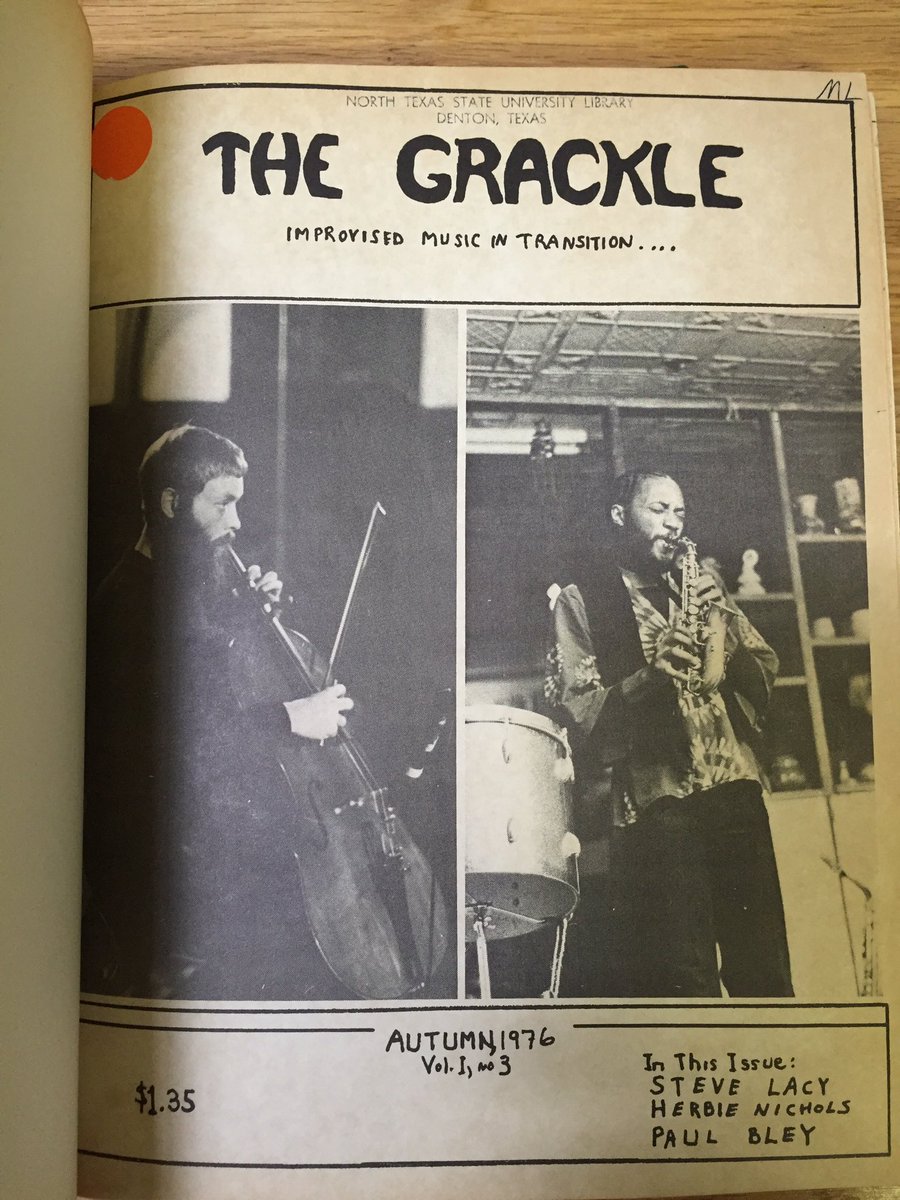 RIPMCenter's tweet image. A recent arrival courtesy of @UNTMusicLibrary bearing good advice!