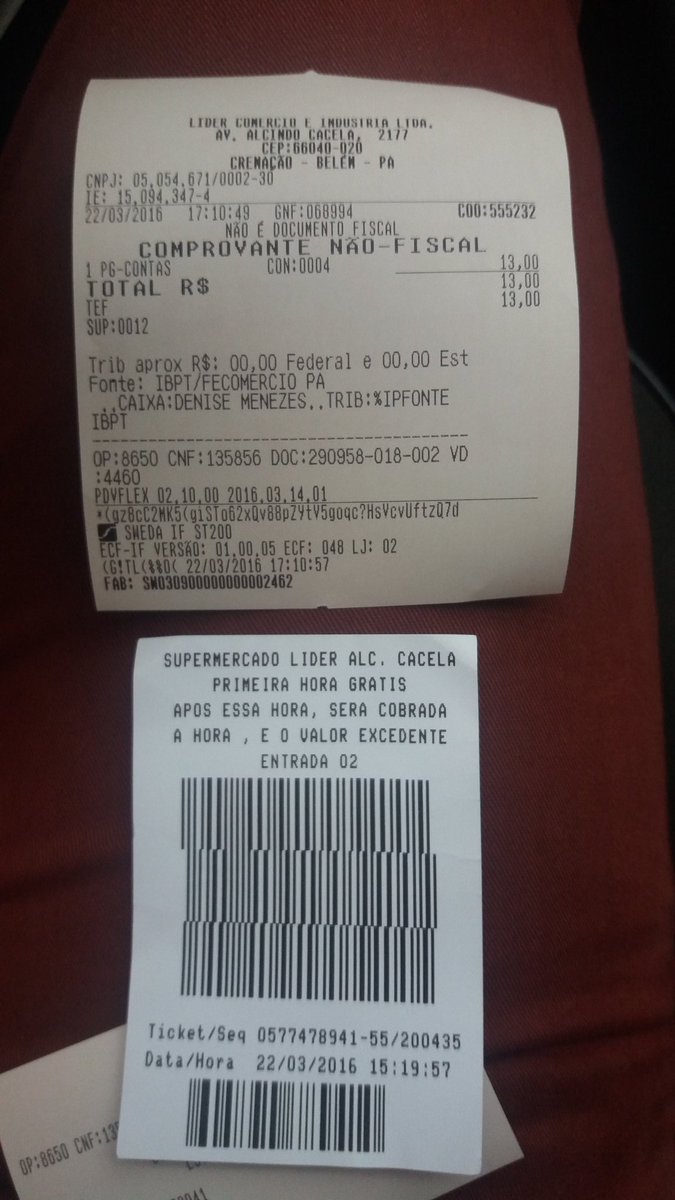 azielneves's tweet photo. Lanche no Líder A. Cacela R $8,00 .. estacionamento R $13,00 vou voltar sim. #perala #merouba #mensalider https://t.co/zCKJzu6RFr
