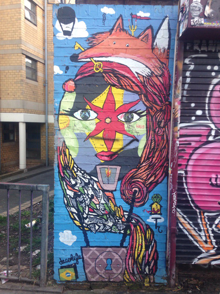 LocaelaTravel's tweet photo. #StreetArt by #Decolife in #Shoreditch, #London. #StreetArtLondon https://t.co/8rxGW5hLmF