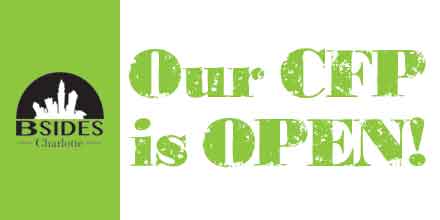 Important reminder: CFP Closes on April 1st. If you haven't submitted yet, do so now.