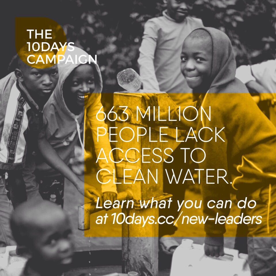 WellsProjectOSU's tweet image. Today is #WorldWaterDay! You can help make a real difference by visiting 10days.cc and joining us in the cause.