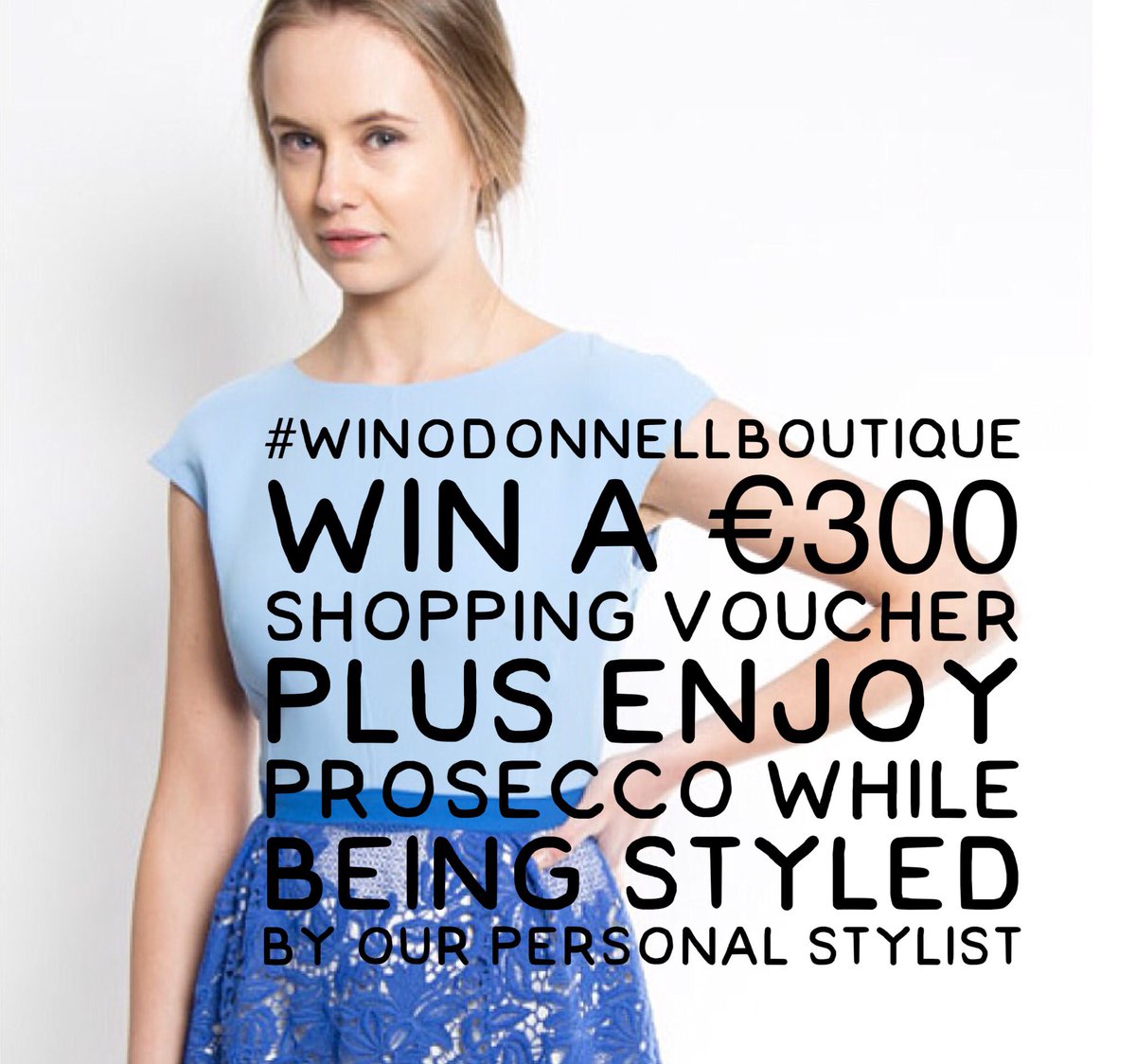 odonnellboutiqu's tweet photo. You're chance to #WIN a €300 shopping voucher. Follow us and RT with #WINODONNELLBOUTIQUE #giveaway #limerickhour 🙌🏼 https://t.co/vqCeDRijPE