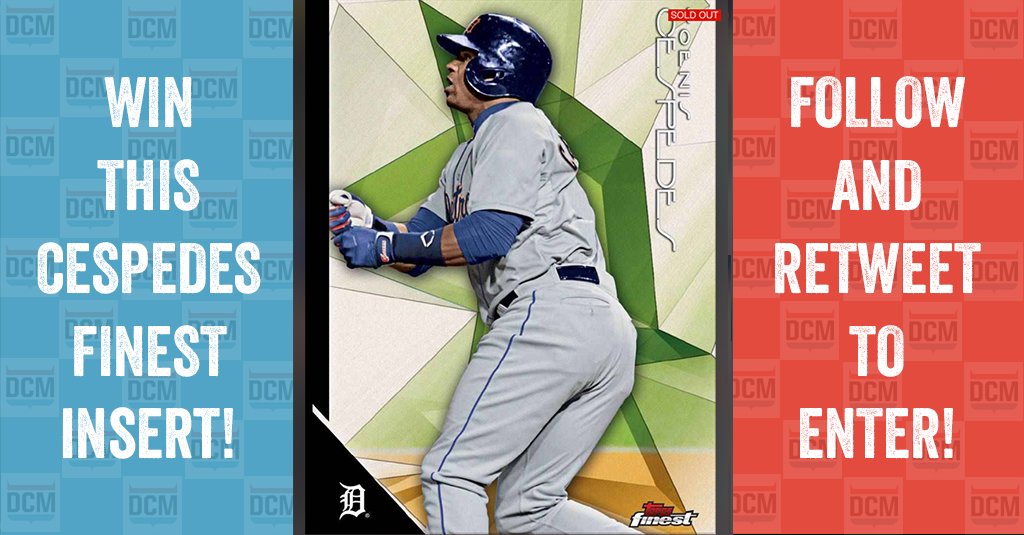 CardboardRemix's tweet image. #MLBinCuba #GIVEAWAY –– 2015 @ToppsBUNT Finest Yoenis Cespedes Insert! Follow &amp;amp; RT to enter. Ends 24hrs! #BUNT