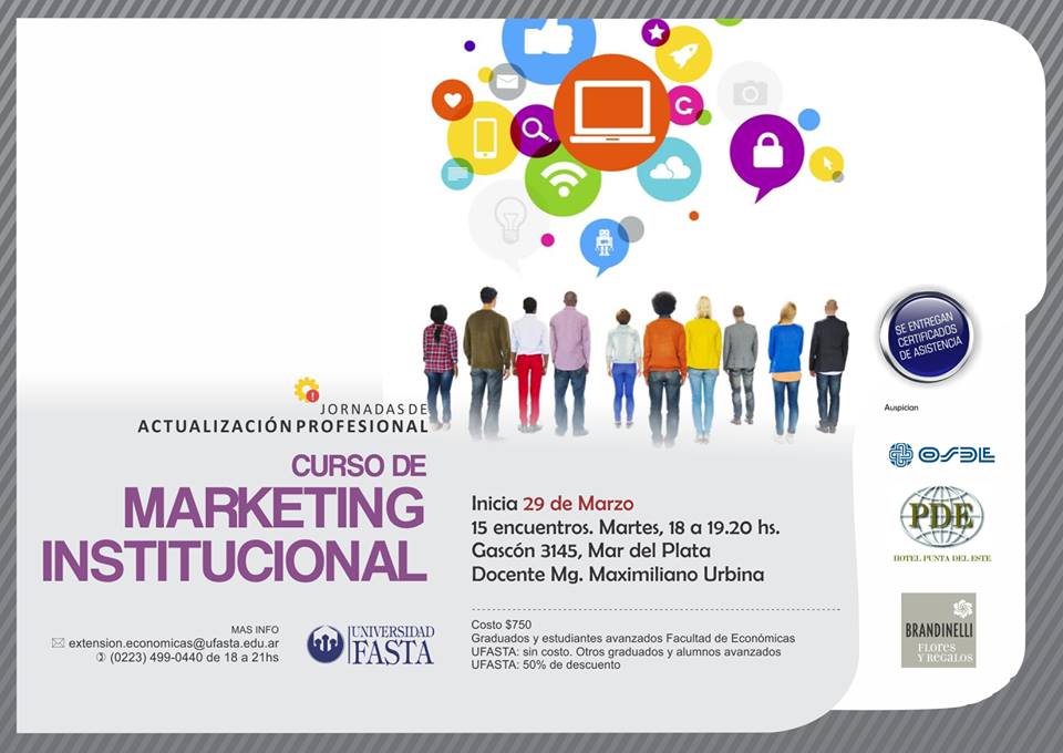 Jornadas de Actualización Profesional
Preinscripción docs.google.com/a/ufasta.edu.a…