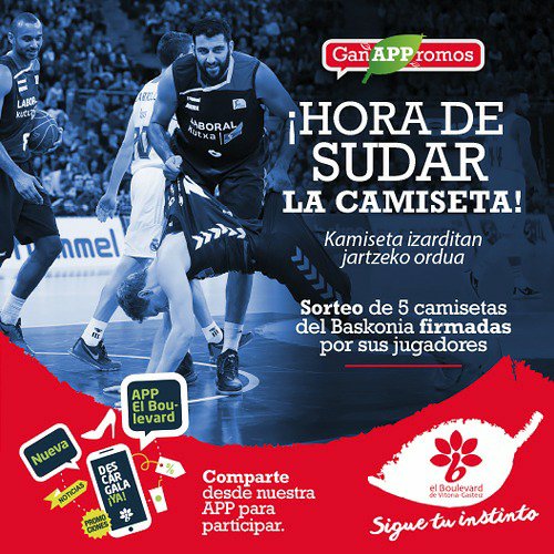 kiaraasan's tweet photo. #CamisetasBaskoniaEB

¡Anímate! ¡Sorteamos 5 camisetas! https://t.co/Q6IV0cBtY1