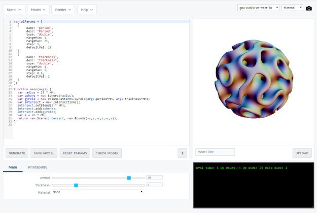 3DPrint_com's tweet photo. Generate Code & #3DPrintable Products Using @shapeways' New Software Upgrade: #ShapeJS 2.0
https://t.co/ZdJyUirJuf https://t.co/wVpiXu8VbW