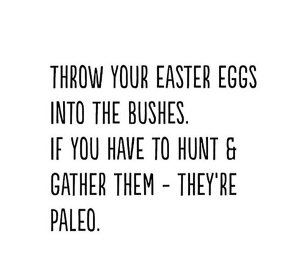 PaleoHacks's tweet photo. Lol #Easter #Paleo 🐣🐰 https://t.co/MV7DMuDjxO