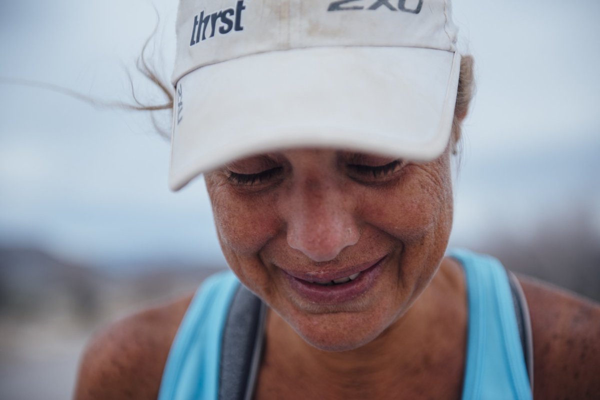 RunBlueOfficial's tweet photo. "There is so much to process. This expedition has really pushed me to my physical &amp; emotional limits." #Run4Water https://t.co/ef0OZViygM