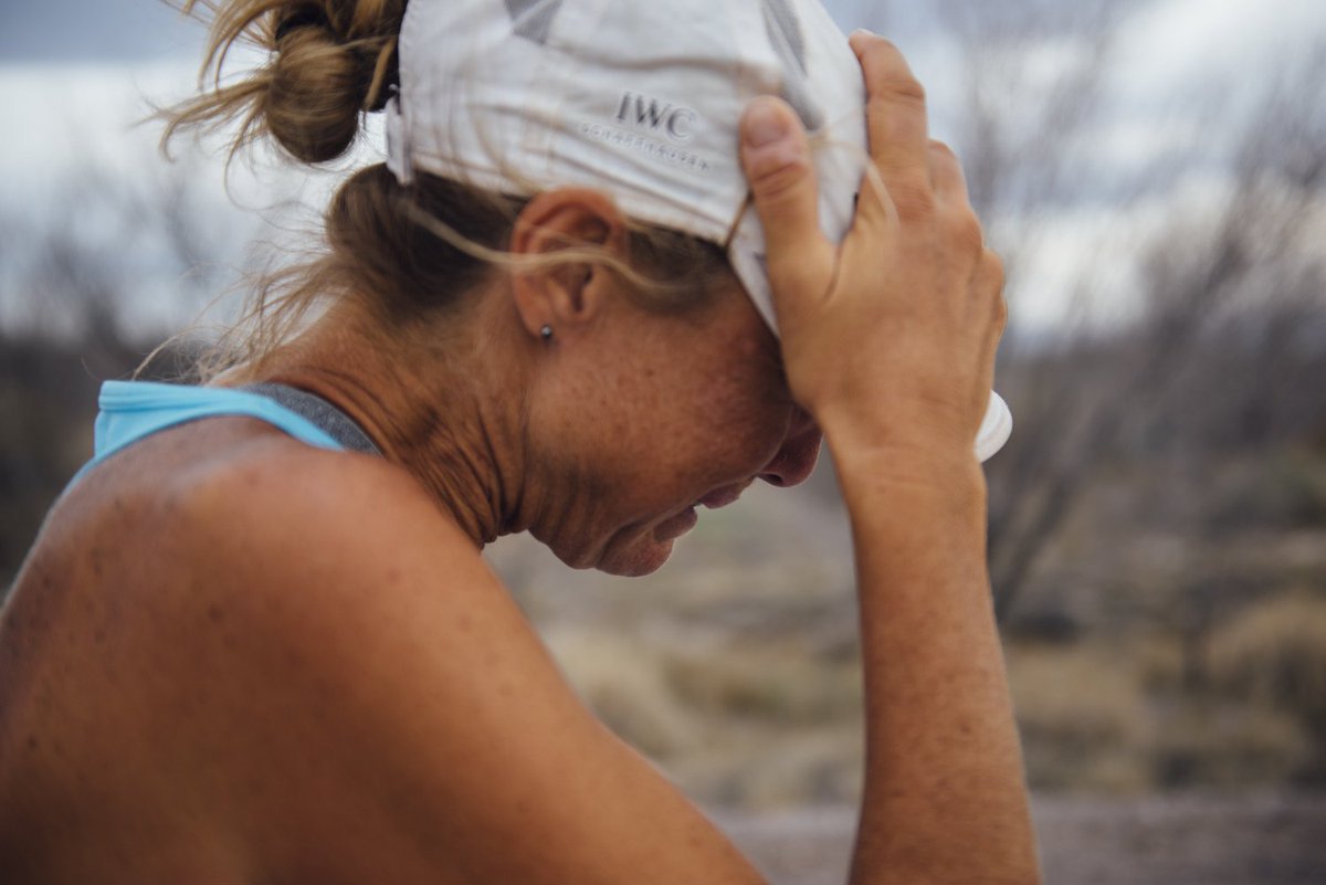 RunBlueOfficial's tweet photo. "There is so much to process. This expedition has really pushed me to my physical &amp; emotional limits." #Run4Water https://t.co/ef0OZViygM