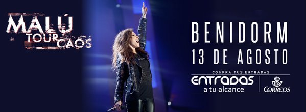Todavía no tienes tu entrada para el concierto de <a href="/_MaluOficial_/">Malú</a> en #Benidorm? ow.ly/ZMWtZ