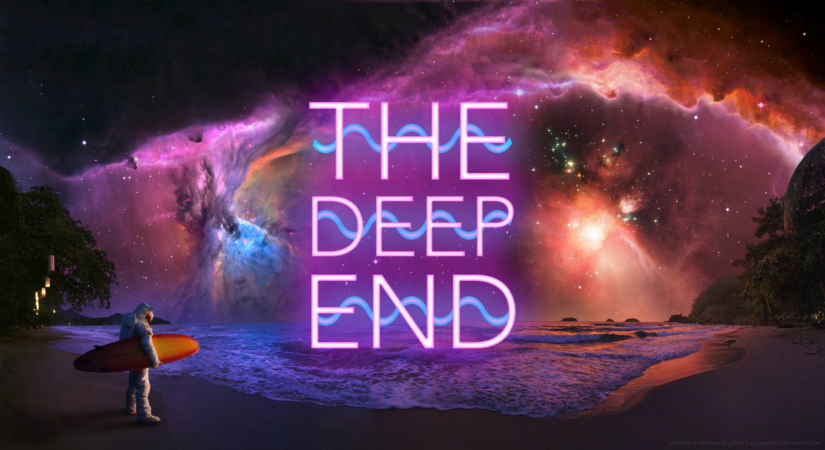 Join us in #TheDeepEnd to dream of a future that will never exist. Sundays through Wednesdays at #Honeycut.