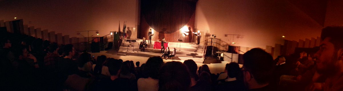 StudentOfficeAN's tweet photo. Rappresentazione teatrale #MiguelMañara, con Luca Talevi. In Aula Magna d'Ateneo. #unaseratateatrale @UnivPoliMarche https://t.co/wiqxKPzOJQ