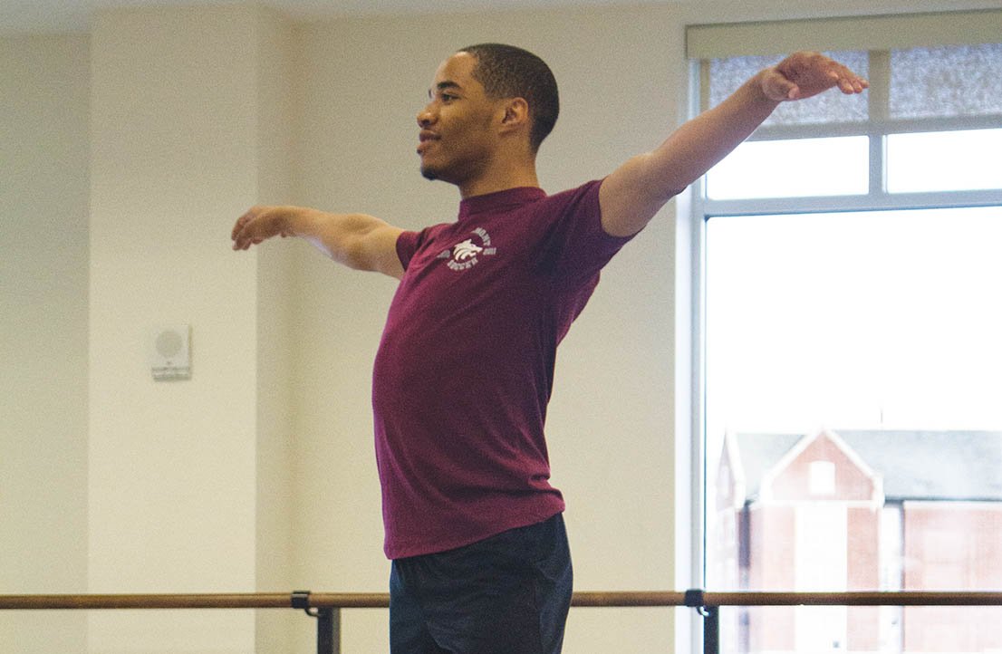 A <a href="/LindenwoodU/">LindenwoodUniversity</a> business major pursues his passion for the art of #dance bit.ly/1o4VgZE