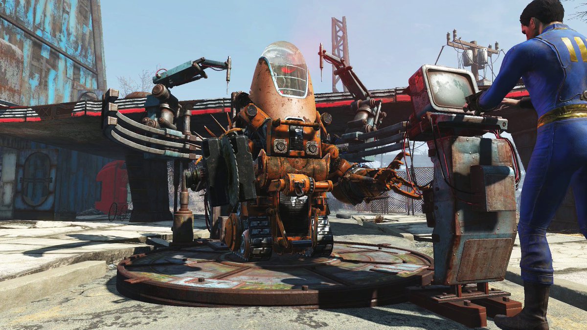 Fallout's tweet image. BYOR: Build Your Own Robot in #Automatron starting today. bethesda.net/#en/events/gam…