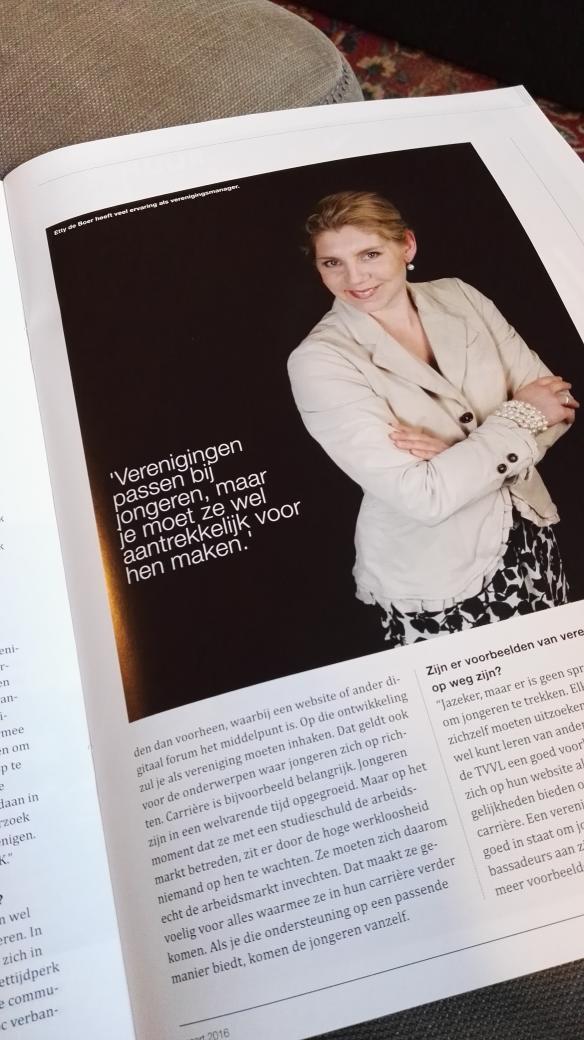 Trots op interview in RCC over betrekken jonge professionals bij KNVvK. Dank Uko Reinders van <a href="/vakmedianet/">vakmedianet</a>!