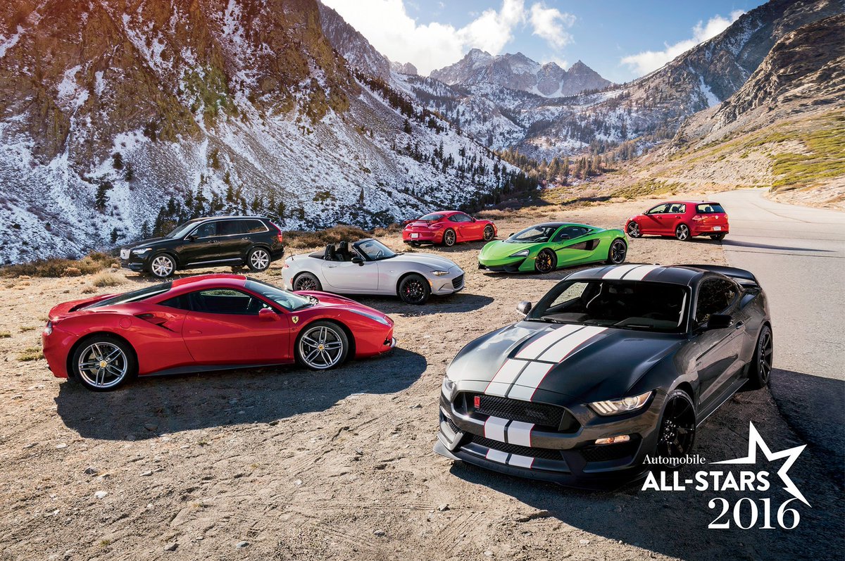 We don't do boring. Introducing the 2016 Automobile All-Stars: bit.ly/1ZpMXVS