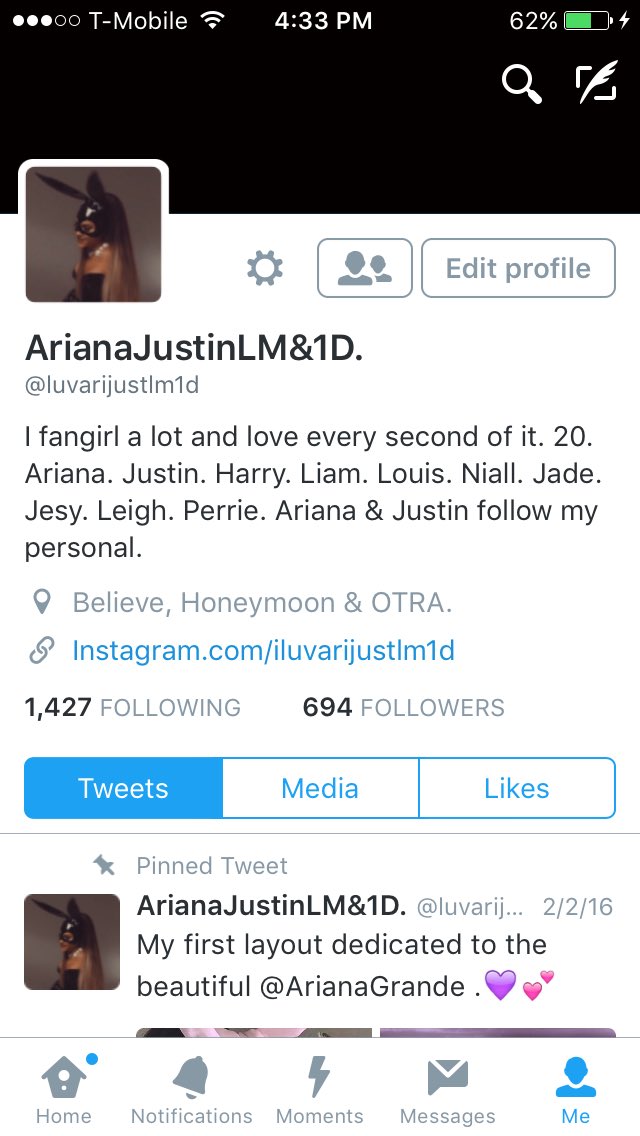 luvarijustlm1d's tweet photo. New layout?!. Or keep my current one for awhile longer?.💜 https://t.co/LLmbT5CGPp