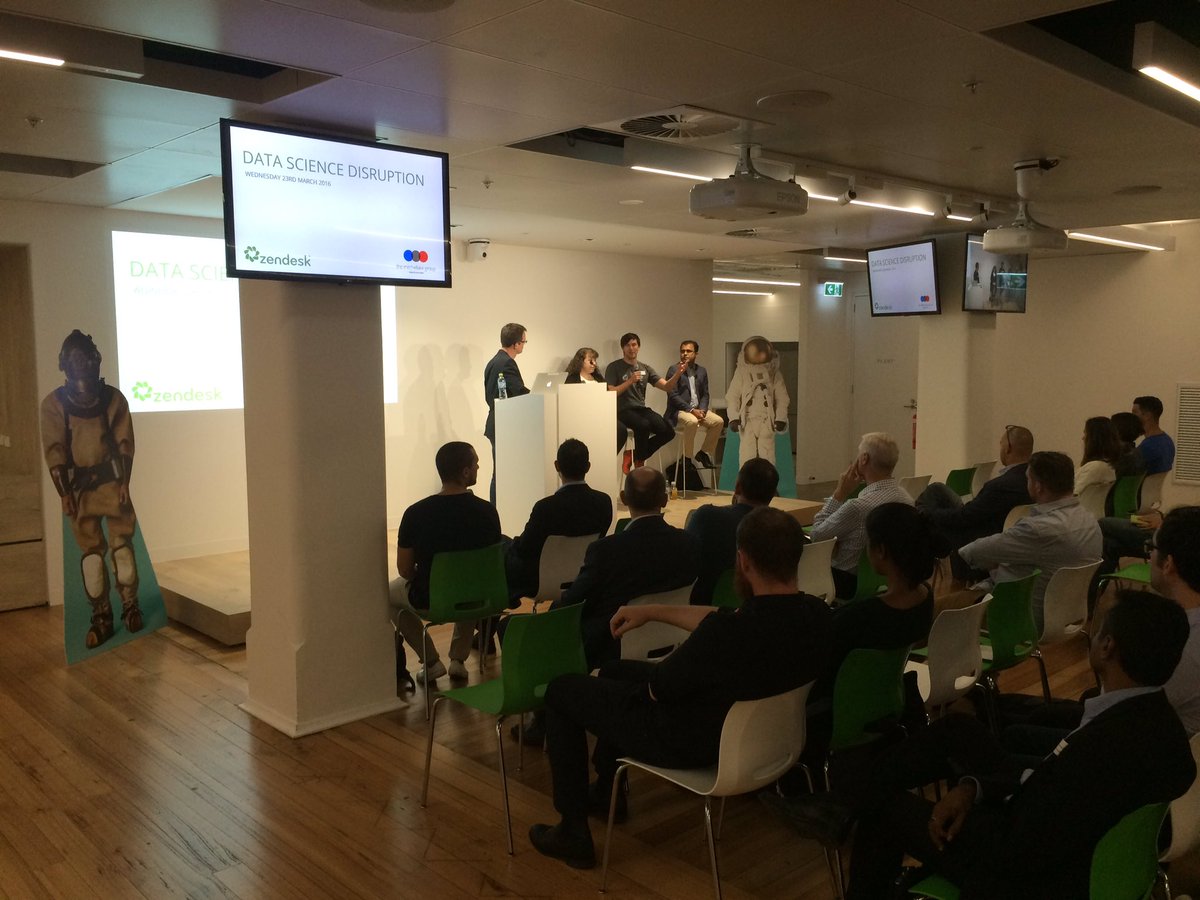 MitchelLake's tweet image. Brett Adam, MD @Zendesk APAC has things underway! #DataDisruption