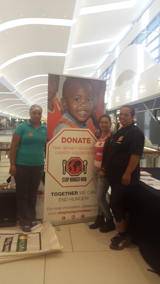 CarynMaart's tweet photo. Stop Hunger Now! https://t.co/49XYY8tzmo