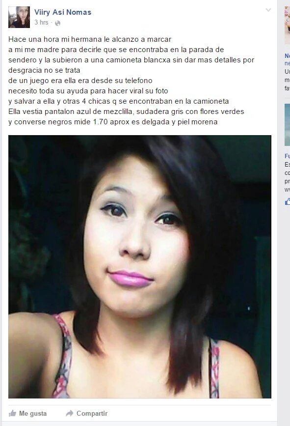 SamanthaGeyne's tweet photo. ¿Recuerdan a la chica que andábamos buscando por la denuncia en redes? Se fue con el novio... #PocoResponsable 👎 https://t.co/eBfhQKwlMw