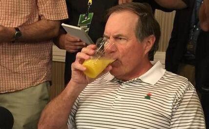 Image result for bill belichick juice