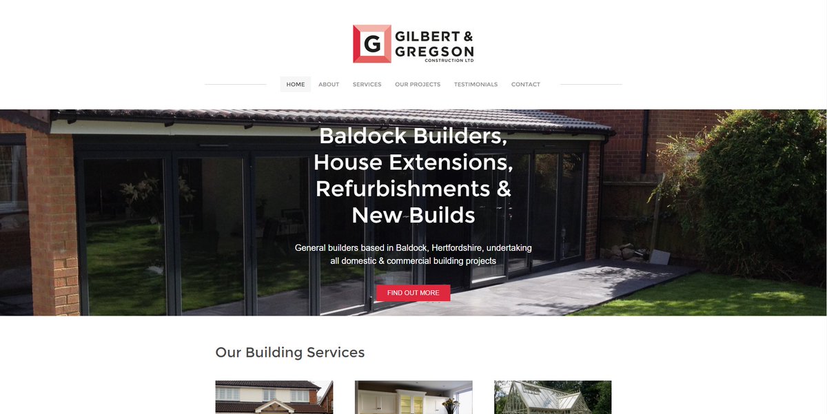 GilbertGregson's tweet photo. Delighted to announce the launch of our website. Find out more at: https://t.co/tjRCQej4pC #Baldock #Builders #Herts https://t.co/phdrFRF3kh