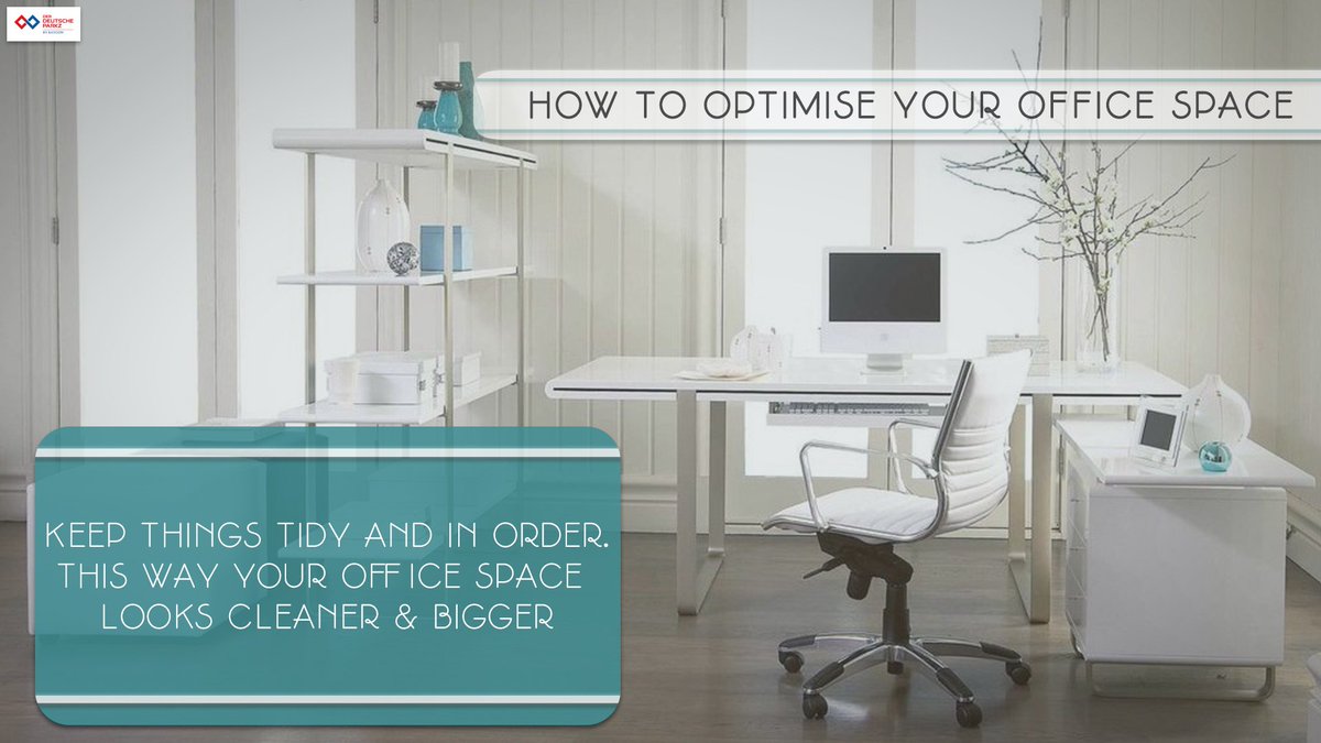 Deutsche_Parkz's tweet image. A great tip to optimise office space &amp;amp; be efficient at work #WorkSpaceOptimization
