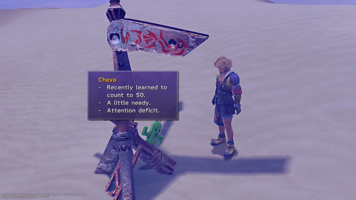 iAmStutters's tweet photo. Little Chava>>>> #FFX #PS4Share https://t.co/YQjW35MjHq