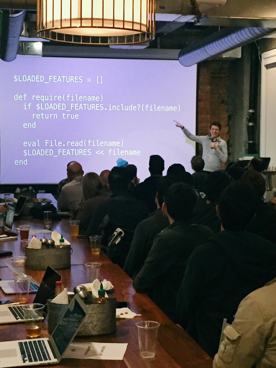 Cass_Ferrara's tweet photo. Umm what is #bundler? with @indirect for #SFRails https://t.co/GxorJ9xh92