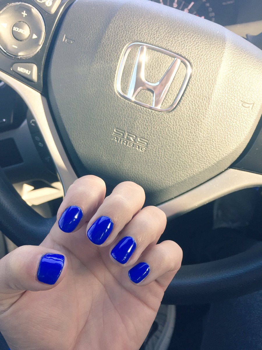 jhufflove's tweet photo. Nails of the week ๐
๐ผ #birthdaynails #firstconferenceseriesnails #favblue https://t.co/tVcDQXJIu7