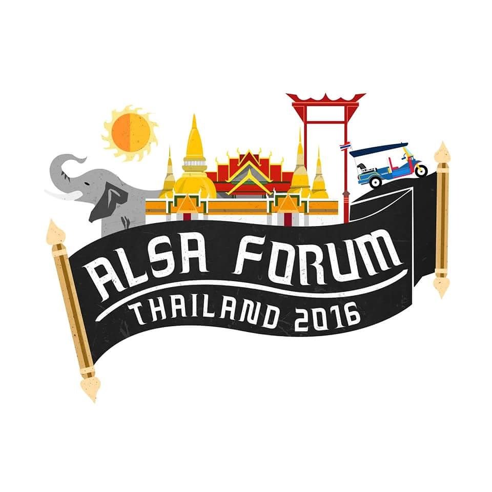 [ALSA FORUM THAILAND 2016] The ALSA Forum Thailand 2016 is now open for registration! m.facebook.com/AFThailand2016/