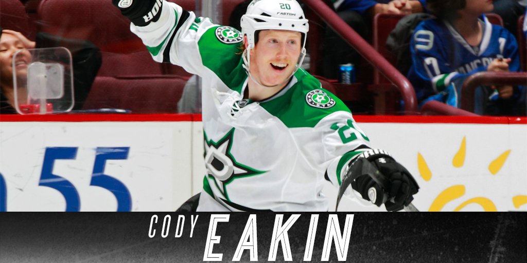 DallasStars's tweet photo. CODY EAKIN EMPTY NETTER!!!

#Stars up, 6-2!
#GoStars #DALvsCHI https://t.co/MMjqNT8aqs