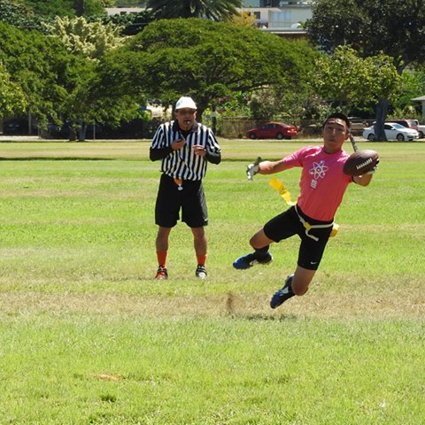 higffl's tweet photo. The 2016 HIGFFL Season is underway. Next games, Saturday, 4/2/16 at Kapiolani Park. #higffl #flagfootball #gayhawaii https://t.co/EmR6yp1ysU