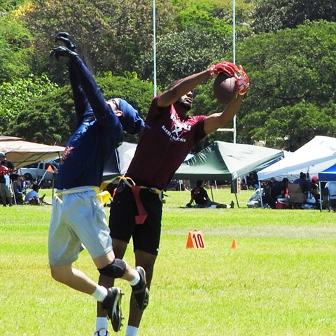 higffl's tweet photo. The 2016 HIGFFL Season is underway. Next games, Saturday, 4/2/16 at Kapiolani Park. #higffl #flagfootball #gayhawaii https://t.co/EmR6yp1ysU