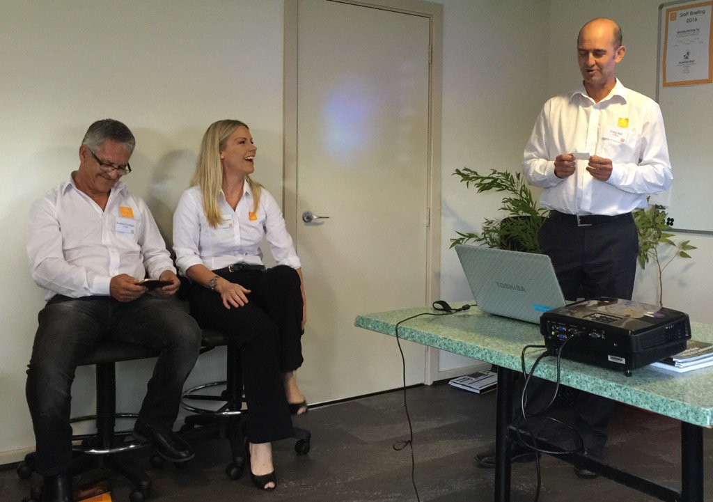 Craig Salt welcomes delegates to the Keeping it Green open day at <a href="/CWiseAustralia/">C-Wise</a>