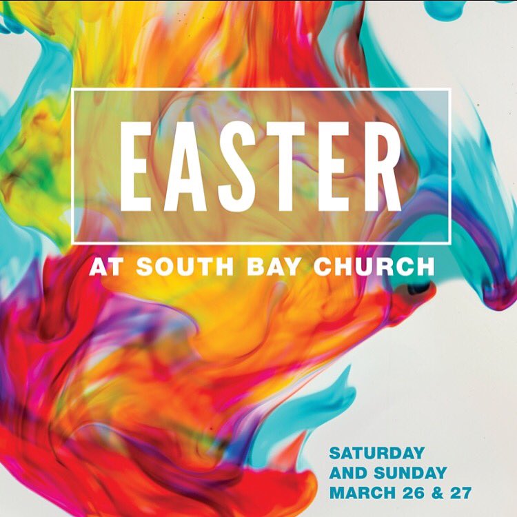 DavidHibiske's tweet photo. Hope to see u @southbaychurch #southbayeaster this weekend! Check out https://t.co/YFsd1br4NN for times &amp; locations https://t.co/IxOiDZb6wP