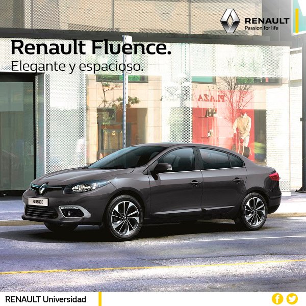 RenaultUniv's tweet photo. Renault Fluence es el auto que te mereces. https://t.co/T9VsHUqUOP