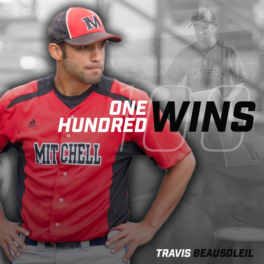 AthleticsMC's tweet photo. Congrats to @CoachBeau7 on his 100th career win today! #D3baseball #NECCathletics https://t.co/uxky80ZOZv