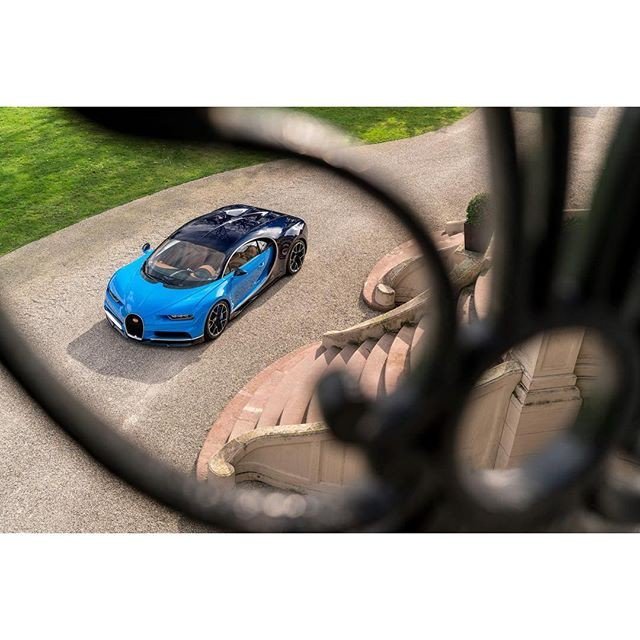 VoltsSolutions's tweet photo. Shot taken in Molsheim, France in front of the Château St. Jean #bugatti #chiron #breaking… https://t.co/2okDAb6hNd https://t.co/y5ou6QAheo