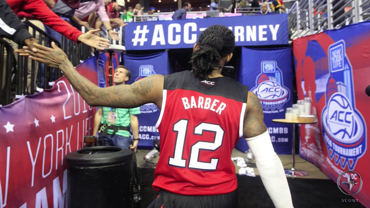 PackPride's tweet photo. UPDATE: NC State junior guard Cat Barber will remain in the 2016 NBA Draft... https://t.co/NZWutQuMbY https://t.co/vJgSjppFlU