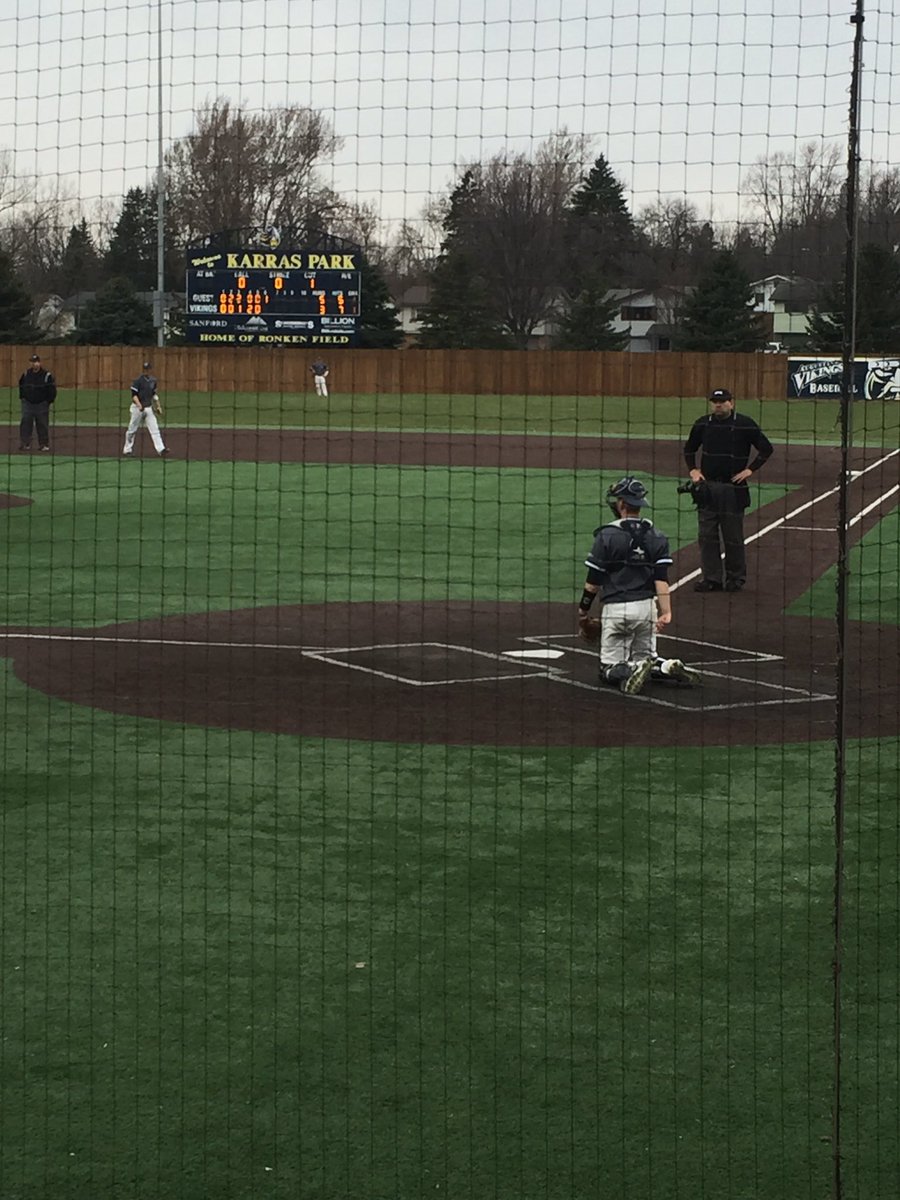SFSquirrels's tweet photo. Out supporting our fellow Squirrel @ThomasJayDavis behind the plate 4 @GoAugie today! #SkolVikes #SquirrelsBaseball https://t.co/0zuCmdyaSt