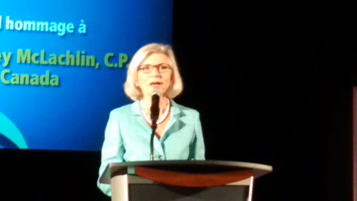 Attending the presentation of the Key to the City to Chief Justice Beverley McLachlin. A true role model for women!