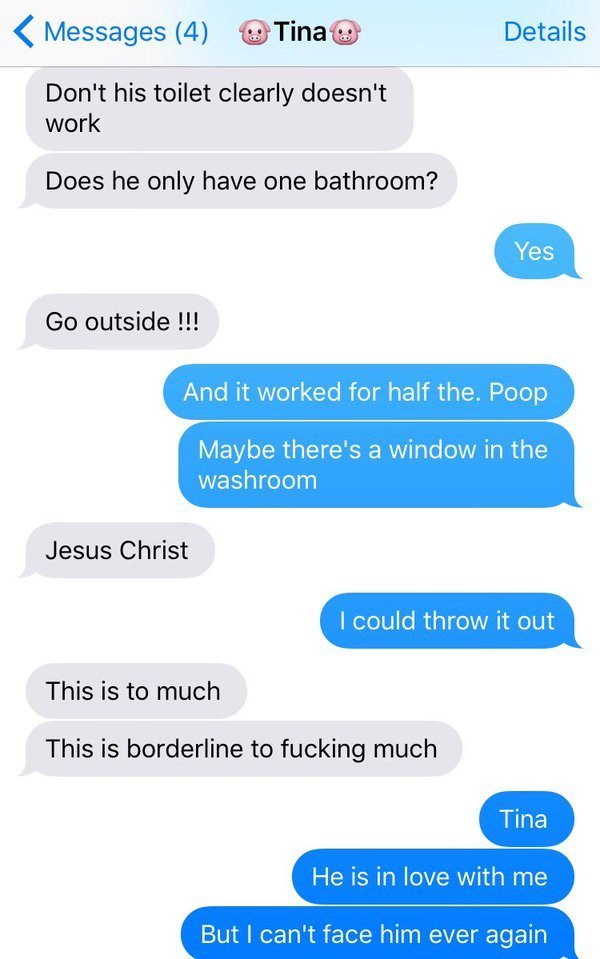 BuzzFeed's tweet photo. People are freaking out over a story about a woman pooping at a date’s house https://t.co/WdarEBTqxp https://t.co/ePwFR4kfR2