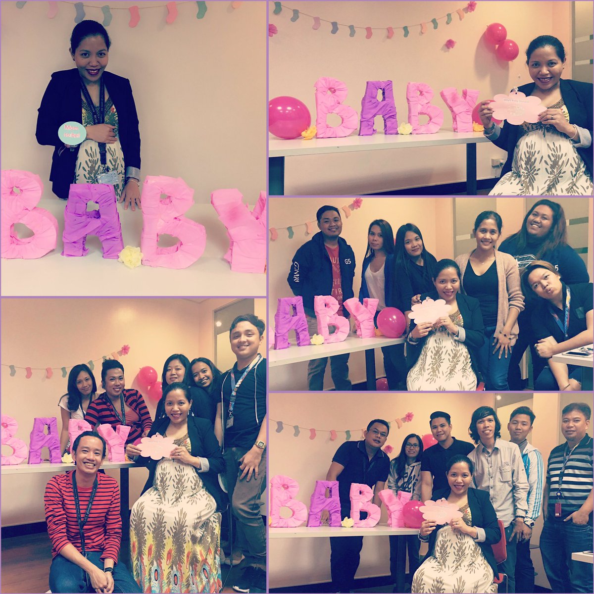 iam_PAUVINCE's tweet photo. #InstaBaby #BabyShower for OM MILA! #G5SupportChat #CVG #Convergys @MakatiExcalibur https://t.co/AMPmY80amN