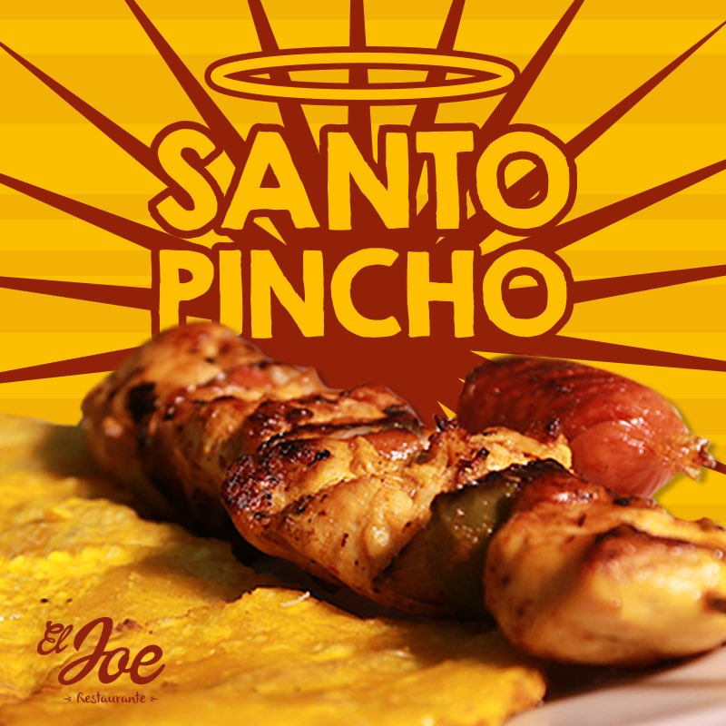 joerestaurante's tweet photo. Santo pincho que estas donde El Joe Santificado sea tu sabor, venga a nosotros hoy, perdónanos por hacer dieta. https://t.co/ItHbxvcczt