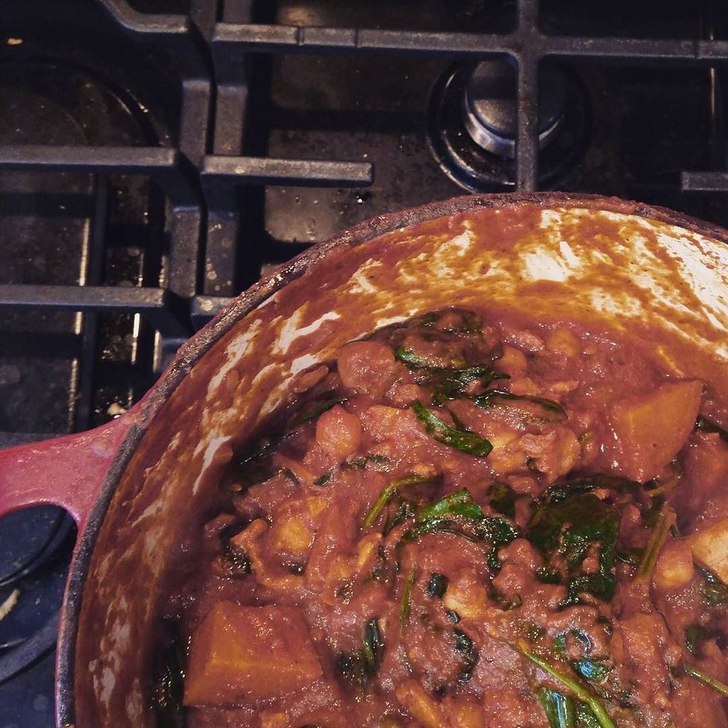 wjpratt's tweet photo. Hey, thanks @triharder93 for the #recipe hookup. Spicy #vegan chickpea and sweet potato st… https://t.co/3XtIWBNJKE https://t.co/qn8usFKUYr