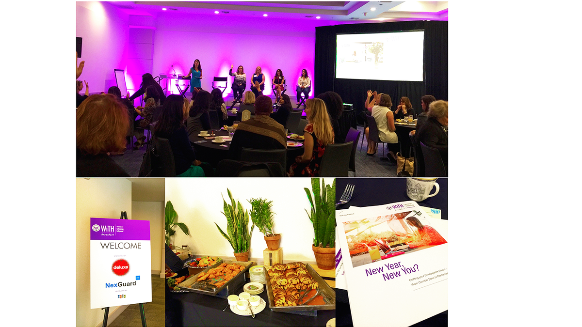 LAtechWorld's tweet photo. Thx @DeluxeFilm @nexguard @MESAlliance for sponsoring WiTH breakfast. Thx @GetNadya1 for running a great panel! https://t.co/xJVEqWVZhP