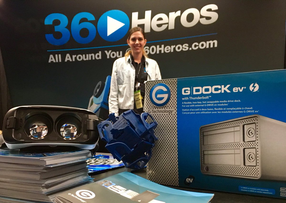 MediaTechBobby's tweet photo. The latest in #VR #360video capture rigs at #SXSW2016 paired with the best in #media #storage @GTechStorage #GTECHVR https://t.co/lVFclRLLKa