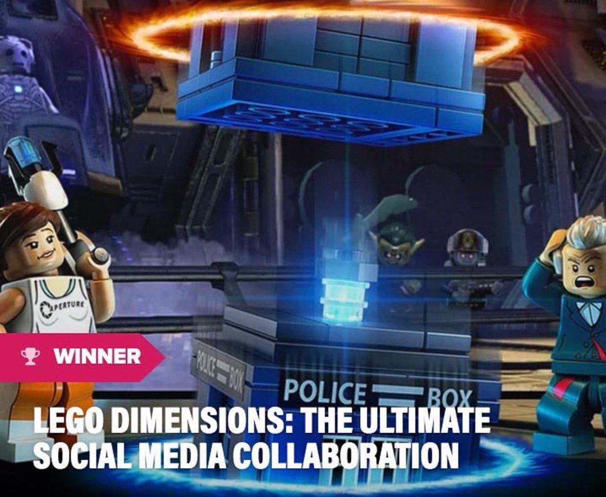 DID IT AGAIN! 3 YEARS IN A ROW! Best Social Media in Video Games! #3peat #LEGODimensions #ShortyAwards #winning