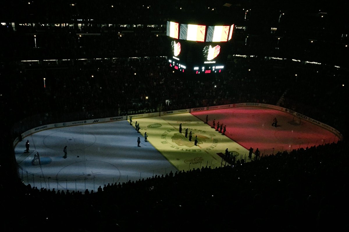 NHLBlackhawks's tweet photo. #JeSuisBruxelles https://t.co/K4VCudl34P